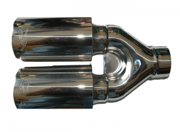 Μπούκα INOX διπλή γερμανίας